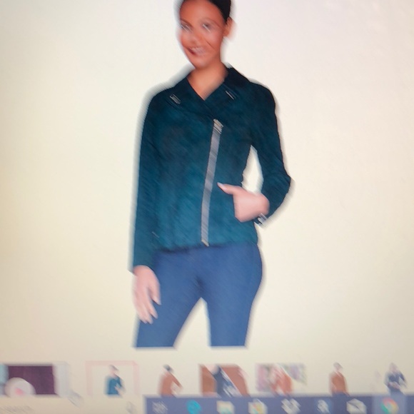 Isaac Mizrahi Jackets & Blazers - Suede moto jacket